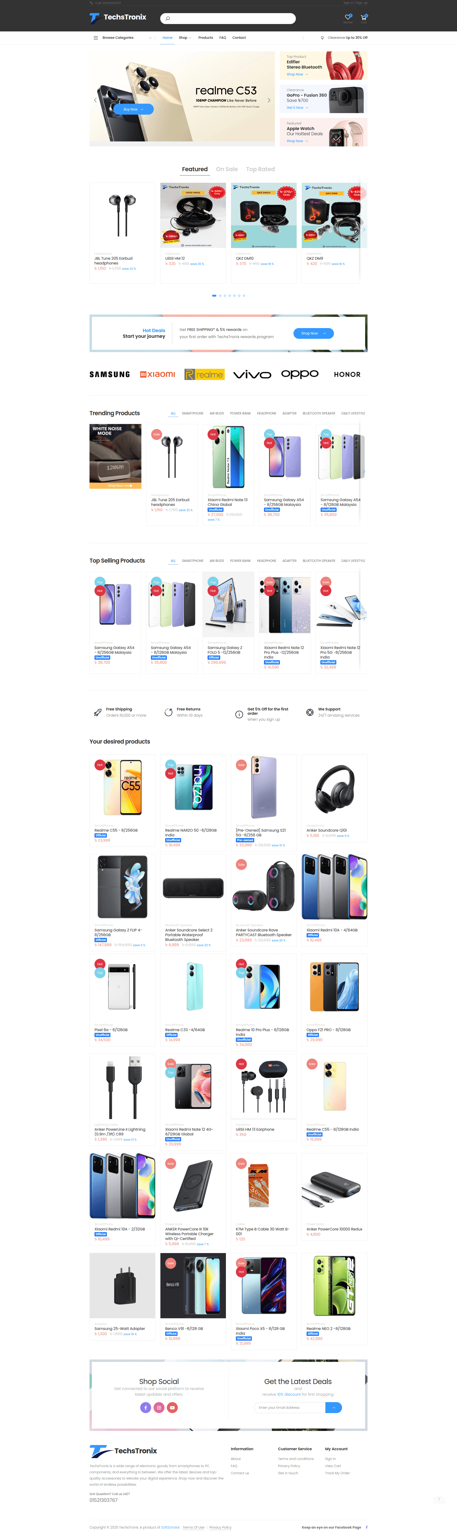 TechsTronix Dashboard Preview